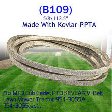 Cinto para cortador de grama, cinto de kevlar para m/td, para cortador de grama e trator 954-3055a 1998-2019 (754 "x 3055") b109 2024 - compre barato