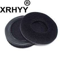 XRHYY 80MM reemplazo negro Velour almohadillas de oído para Audio Technica ATH-WS99 WS70 WS77 Sony MDR-V55 V500 2024 - compra barato