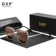 Женские солнцезащитные очки GXP из нержавеющей стали с поляризационными градиентными линзами 2024 - купить недорого