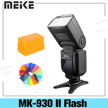 Meike MK-930 II Вспышка светильник Speedlite для цифровой зеркальной камеры Nikon Canon Olympus Pentax Dslr вспышка для фотоаппарата светильник как Светодиодная лампа для видеосъемки Yongnuo YN-560 II Вспышка светильник 2024 - купить недорого