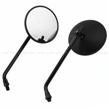 Motorcycle 8mm 10mm Mirror E-Bike Rearview Mirrors Electrombile Round Mirror For Yamaha vino fino 125 BWS 100 125 R125 2024 - buy cheap