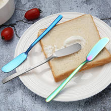 3 шт нержавеющая стальная длинная ручка шпатель для масла Ножи десерт сливочный сыр шпатель для завтрака 2024 - купить недорого