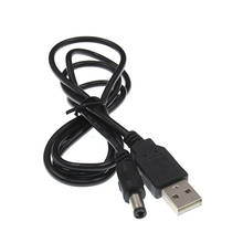 Cable de alimentación USB A DC de 5,5mm, conector USB A macho A Jack de 5V, accesorios para dispositivos electrónicos pequeños, 1 ud. 2024 - compra barato