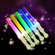 2020 Led Clothes 5 Pcs Flash Toy Multi Color Lighting Sticks Led Foam Baton Glow Stick For Wedding Party Birthday Kids Toys 2024 - buy cheap