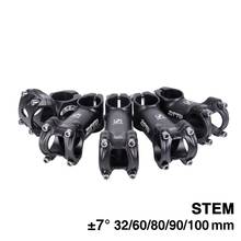 Bicycle Stem 31.8*3260/80/90/100mm High-Strength Lightweight  Stem 7 Degree Bike Stem for XC AM DH FR MTB Mountain Road Bike 2024 - buy cheap