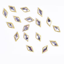 100pcs Nail Art Strass Crystal Rhinestone Gold Metallic Stud Jewelry 3D Strass Nail Tips Art Glitter Strass Accessory Decoration 2024 - buy cheap