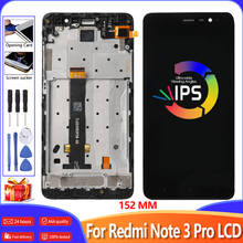 Tela de lcd para xiaomi redmi note 3 pro, versão 152mm, touch screen, montagem com quadro, substituição para redmi note 3 pro 2024 - compre barato