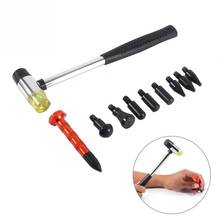 Car Pdr Dent Ding Hammer Tap Down Kit Knock Down Tool Paintless Dent Repair Removal Set Auto Body Work Hail Remover Dent Fix 2024 - buy cheap