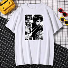 Attack On Titan Anime Prints Man T Shirts Spring Summer T-shirts Short Sleeved Comfortable Top Fashion Vintage men's Tshirts 2024 - buy cheap