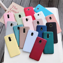 candy color silicone phone case for samsung galaxy j7 pro j5 j3 2017 2016 2015 a6 a8 j8 j6 j4 plus 2018 matte soft tpu cover 2024 - купить недорого