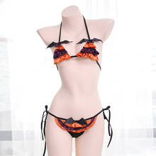 Japanese Sexy Lolita Women Lingerie Set Cute Devil Animal Halloween Cosplay Costume Kawaii Anime Underwear Ladies Bikini Set 2024 - buy cheap