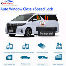 XINSCNUO New Smart electronics window lift For Toyota Alphard 2010 2011 2012 2013 Auto OBD Speed Lock & Window closer 2024 - buy cheap