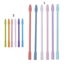 Varas de agitação de silicone, 6 peças, varas de mistura de resina, varas para misturar resina líquida, pintura epóxi, faça você mesmo, artesanato 2024 - compre barato