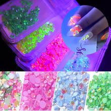 Luminous Crystal Mixed Nail Art Rhinestone Decorations Size SS6-SS20 3D Glitter Diamond Jewelly Glow in The Dark Gems Ornaments 2024 - buy cheap