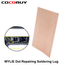 Grátis shiping wylie solda almofada dot repair solda lug para iphone placa de solda flywire substituição fix 2650 pontos ic ferramenta de reparo 2024 - compre barato