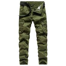 Crocodile brand 2021 Streetwe tactical Pants Men Plus Size Pantalon Cargo Homme Autumn Winter Mens Army Pants Straight 2024 - buy cheap