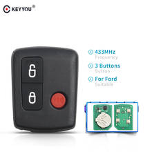 Keyyou-chave de controle remoto para carro inteligente, 2 + 1 botões, 433mhz, para ford falcon ba bf território sx sy ute/wagon 2006-2011 2024 - compre barato