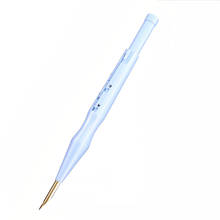 1pc Plastic Handle Sewing Punch Needle Embroidery Needles for Practical Threader Guide DIY Craft Tool Sewing Needle Tools 2024 - buy cheap