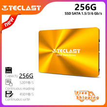 Teclast Full New SATA SSD 2.5" 256 GB Internal Solid State Drive Hard Disk For Laptop&Desktop 520MB/s SATA 1.5/3/6 GB/s 2024 - buy cheap