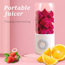 ZK30 Portable Blender Electric USB Mixer Juicer Machine Mini Food Smoothie Handheld Personal Fruit Squeezer Juicer 500ML 2024 - buy cheap