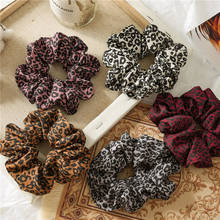 Scrunchies-coletero para niña y mujer, accesorios para el cabello, cintas elásticas anudadas a cuadros, novedad 2024 - compra barato