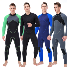 3MM Neoprene Wetsuit For Men Scuba Diving Surfing Snorkeling Spearfishing jumpsuit 2024 - buy cheap