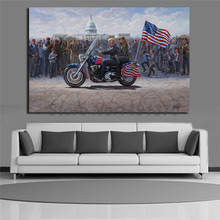 Trump americano lona maga passeio impressões imagem quadros modulares para sala de estar cartaz na parede decoração casa 2024 - compre barato