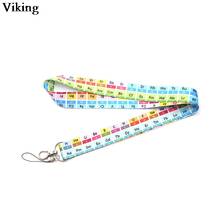The Periodic Table Lanyard For keys Cool Phone Holder Neck Strap With Keyring ID Card USB Neck Strap Phone Hang Rope G0330 2024 - buy cheap