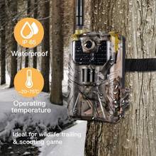 2021 HC90M Hunting Cameras Wildlife Trail Camera 20Mp 1080P Photo Traps Waterproof Monitoring Infrared Heat Sensing Night Vision 2024 - buy cheap