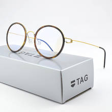 2020 TAG brand Retro glasses frame men titanium Pure Hand-made eyeglasses spectacles for myopia eyewear Nerd glasses frame women 2024 - buy cheap