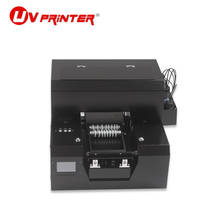 High-speed UV printer A4 flat panel LED 3D embossed inkjet for mobile phone case/insulation cup/T-shirt printing 2024 - buy cheap