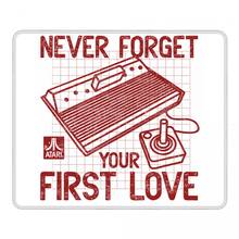 Atari Not Forget Your First Love Youth Gaming Mouse Pad Arcade Enthusiasts Atari Games Soft Mat Rubber Gamer Computer Laptop Pad 2024 - buy cheap