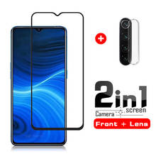 Lente de cámara 2 en 1 para oppo realme x2 pro, cristal templado y protector de pantalla para oppo realme xt Realme real me XT X2 Pro 2024 - compra barato