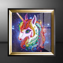 High Quality Special Shaped Drills 5D Animals Diamond Embroidery Sale 30*30CM Mosaic Unicorn Painting Gifts For Home Decorations 2024 - buy cheap