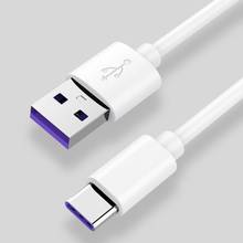 Cable USB tipo C 5A para móvil, carga rápida, color blanco, Digital, para Samsung S20, S9, S8, Xiaomi, Huawei P30 Pro 2024 - compra barato