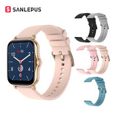 SANLEPUS 2022 New Smart Watch Waterproof Fitness Bracelet Men Women Smartwatch Heart Rate Monitor GTS 2 For Android Apple Xiaomi 2024 - buy cheap