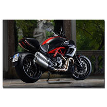 Cuadro de moto Ducati Diavel Muscle, Póster Artístico de pared, impresiones en lienzo, pintura para decoración de sala de estar 2024 - compra barato