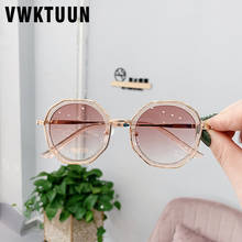 VWKTUUN-gafas de sol irregulares para niños y niñas, lentes de sol para exteriores, UV400, deportivas, pasarela, gafas de viaje 2024 - compra barato