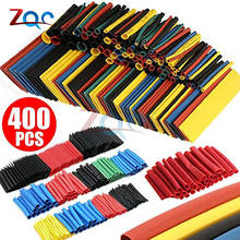 400pcs Set Assorted Polyolefin Shrinking Heat Shrink Tube Sleeves Wrap Wire Insulated Sleeving Tubing Set 2:1 Multi-color 2024 - buy cheap