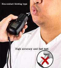 Probador Digital de Alcohol con alerta auditiva, analizador portátil de Alcohol, Detector de respiración, herramienta profesional de prueba de fácil uso 2024 - compra barato