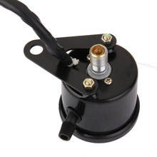 12V Universal Dual Odometer KM/H Speedometer Gauge LED Backlight Signal for Motorcycle  (Black) 2024 - buy cheap