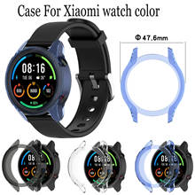 Funda protectora anticaída para reloj Xiaomi, funda protectora de TPU de color para deporte, paquete medio, carcasa hueca, soporte de carga 2024 - compra barato