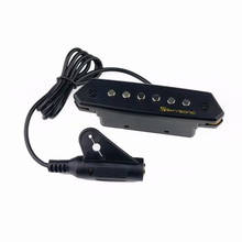 Skysonic Preamp System A-710 Passive Acoustic Guitar Pickup Humbucker Sound-hole Pickup Tone Balanced/Warmth Guitar Pick Holder 2024 - buy cheap