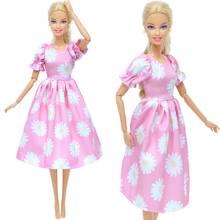 Conjunto de Vestido corto de princesa para muñeca Barbie, ropa informal de diario, accesorios de 12 ", accesorios, juguetes para niños, 1 Set 2024 - compra barato