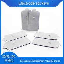 Almohadillas Adhesivas de electrodos de botón para masaje EMS/Tens, masajeador de cuello, estimulador muscular, 100x9cm, 3,5mm, 20/50/4,7 Uds. 2024 - compra barato