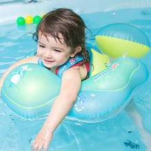 Boia inflável de natação para bebês, boia flutuante com círculo, acessório de piscina, brinquedo duplo inflável para natação infantil 2024 - compre barato