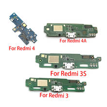 Redmi 4x conector de porta de carregamento, conector doca, cabo flexível, peças de reparo para xiaomi redmi 4x 4 pro 4a 5 5a 3 3s 2024 - compre barato