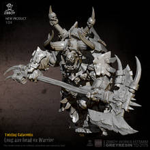 75mm Resin Figure Kits Minotaur General Axe resin model self-assembled TD-2175 2024 - buy cheap