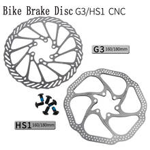 G3 HSI-freno de disco de bicicleta, rotores de revestimiento, disco CNC de 160/180mm con 6 pernos, sistema de seis clavos, piezas de bicicleta de disco 2024 - compra barato
