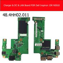 Charger port Board For Dell Inspiron 15R N5010 DC Port & LAN board Ethernet USB Jack Board Replacement 48.4HH02.011 2024 - buy cheap